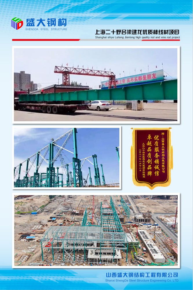 上海二十冶呂梁建龍優(yōu)質(zhì)棒線材項目